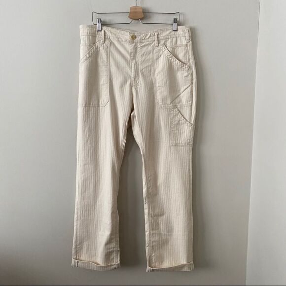 Anthropologie “Herringbone Carpenter” Pants - Picture 2 of 10